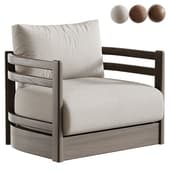 Safari  Swivel Club Armchair
