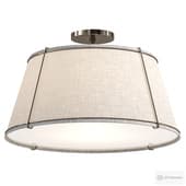 Conical Semi Flush Mount Lamp