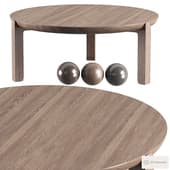 Coffee table Round wooden coffee table By JAVORINA