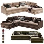 Haven 2 Piece Bumper Chaise Sectional