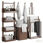 Bathroom set 18/ Декоративный набор для санузла