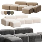 LAPIS Modular Sectional Sofa By AMURA