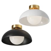 Dazzi Modern Minimalist Round Surface Mount Ceiling Light D15