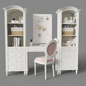 КОМПЛЕКТ МЕБЕЛИ ДЛЯ УЧЕБЫ BELLINA 105428 HWHT