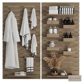 Bathroom set 17/ Декоративный набор для санузла