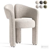 Celeste Linen Dining Chair