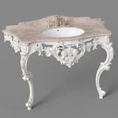 Консоль Изабелла для ванной комнаты (2 ножки) Romano Home