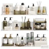 Bathroom set 35/ Декоративный набор для санузла