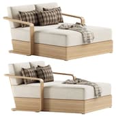 Sonoma Outdoor Teak Daybed