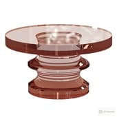 Echo Coffee Table in Penny Red