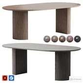 Ellington Oval Pedestal Dining Table by westelm.com