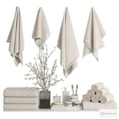 Bathroom set 15/ Декоративный набор для санузла