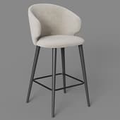 стул COPENHAGEN EASY BAR WOOD