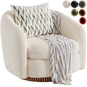 Viva Swivel Armchair by cultfurniture