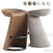 Skirt Bar Stool by Giorgetti