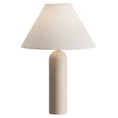  Isabella Travertine marble table lamp