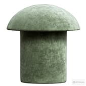 Champignon Mignon Round All-Upholstered Stool