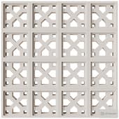 Modular Wall 12 Crossing White by Tesselle