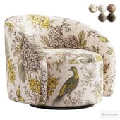 Barrel armchair